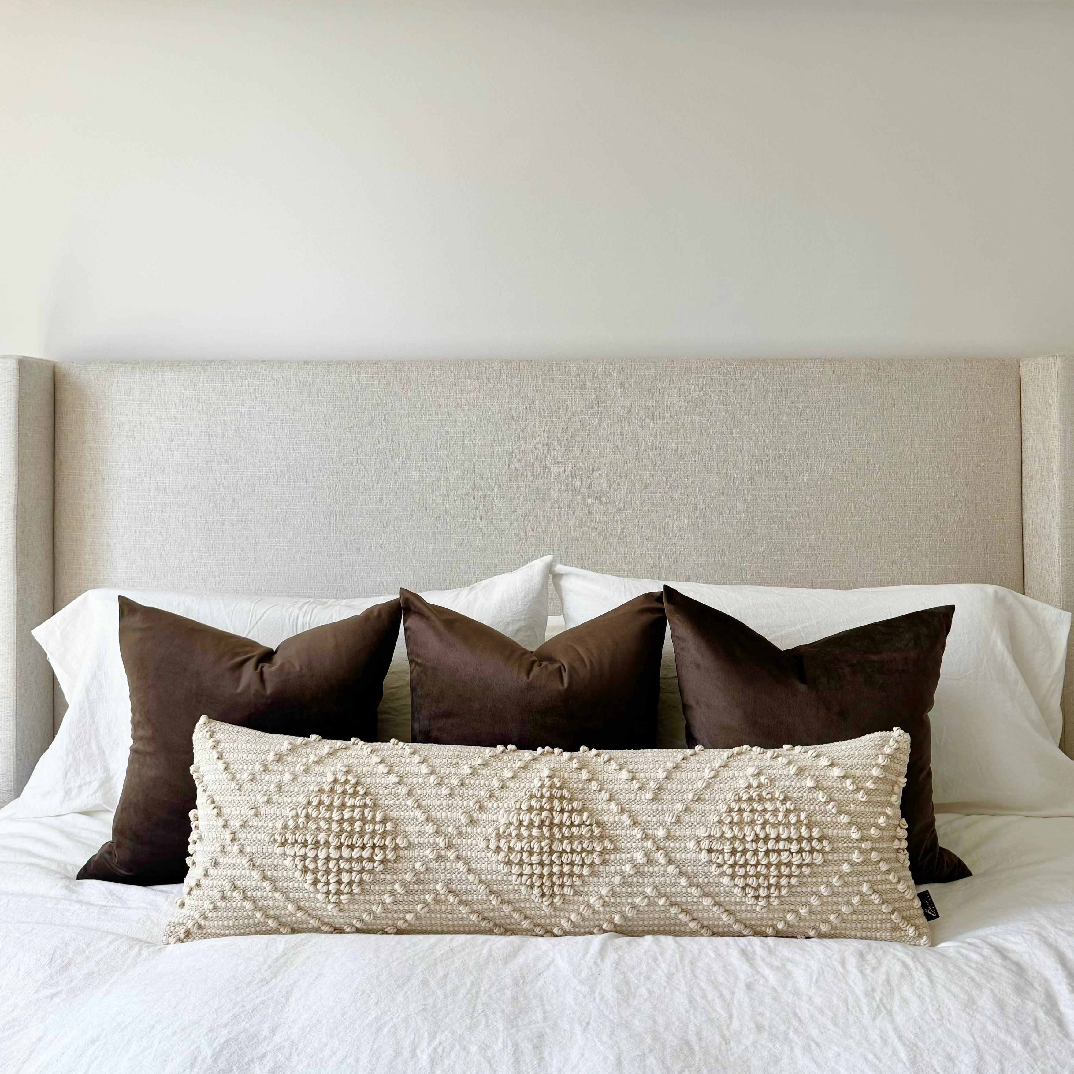 Verona Oversized Lumbar Pillow Cover - 12x36”